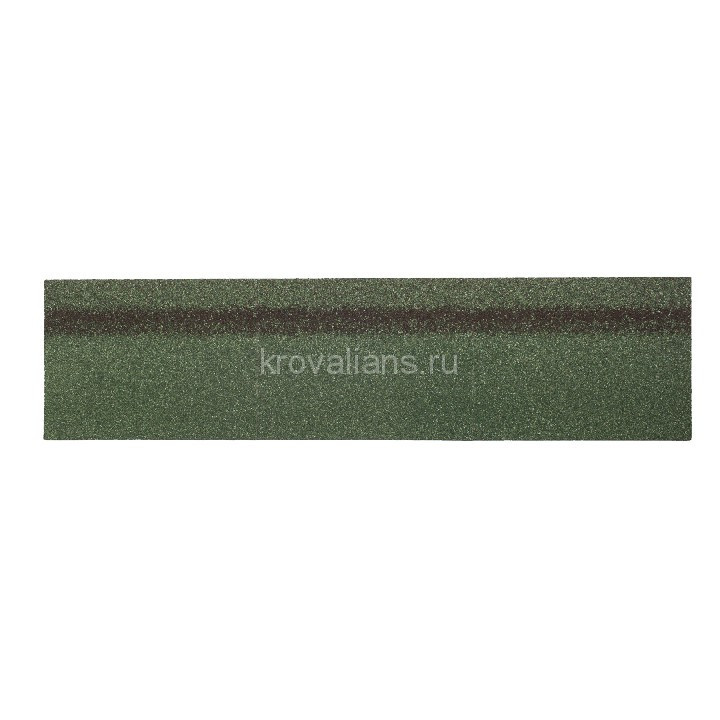 Конек/Карниз Шинглас (Shinglas) 12х0,3/20х0,25 (Малахит) /1 уп/