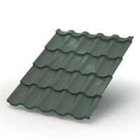 Металлочерепица МеталлПрофиль Трамонтана-S (PURETAN-20-RR11-0.5) /1 кв.м/