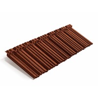 Композитная черепица Metrotile (Метротайл) MetroShake II (Терракот) /лист/