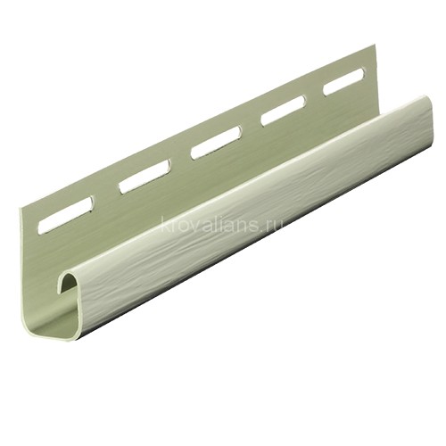 FineBer J-профиль Classic Color салатовый 3,05м (40шт/уп)