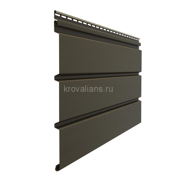 Docke Софит PREMIUM Т4 Сплошной 3,05х0,305 (Шоколад), 16шт/уп