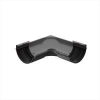 GALECO STAL 152 135/90 Угол внутренний 90 гр. Графит 7015 (4шт/уп)