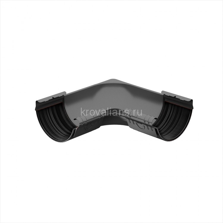 GALECO STAL 152 135/90 Угол внутренний 90 гр. Графит 7015 (4шт/уп)