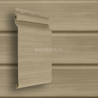 GL Cайдинг TUNDRA S7 Natural - брус панель 0,182х3,0м, 22шт/уп. Граб