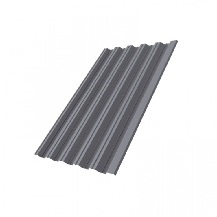 Профнастил HC35R 0,45 PE RAL 7004 сигнальный серый DRIP