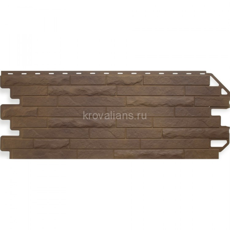 Панель Кирпич Антик РИМ (1,160м х 0,450 м х 0,017м) 4,39 кв.м/уп. Альта Профиль 10шт/уп