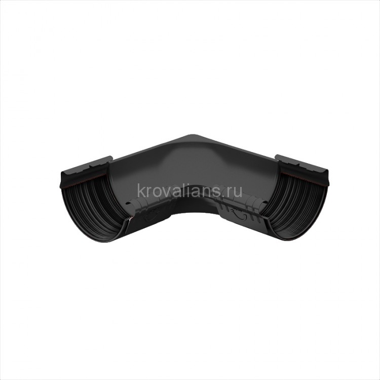 GALECO STAL 152 135/90 Угол внутренний 90 гр. Черный 9005 (4шт/уп)