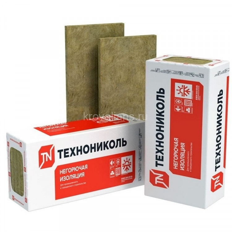 ТехноНИКОЛЬ ТЕХНОВЕНТ Н 1200х600х120 мм (3,6м2) (0,432м3) Плиты минераловатные