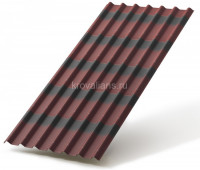 Черепица Ондулин (Onduline DIY) красный 1,95х0,82м