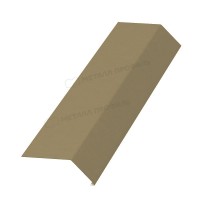 МеталлПрофиль Планка карнизная 100х69х2000 (Полиэстер-01-1035-0.45) /1 шт/