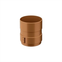 Galeco PVC 152 130/100  Муфта Шоколад RAL 8017  (40шт/уп)