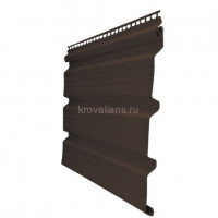 Софит Grand Line (Гранд Лайн) Т3 "Amerika" Slim 3,0 х 0,229 перфорированный (Коричневый) /1 шт/