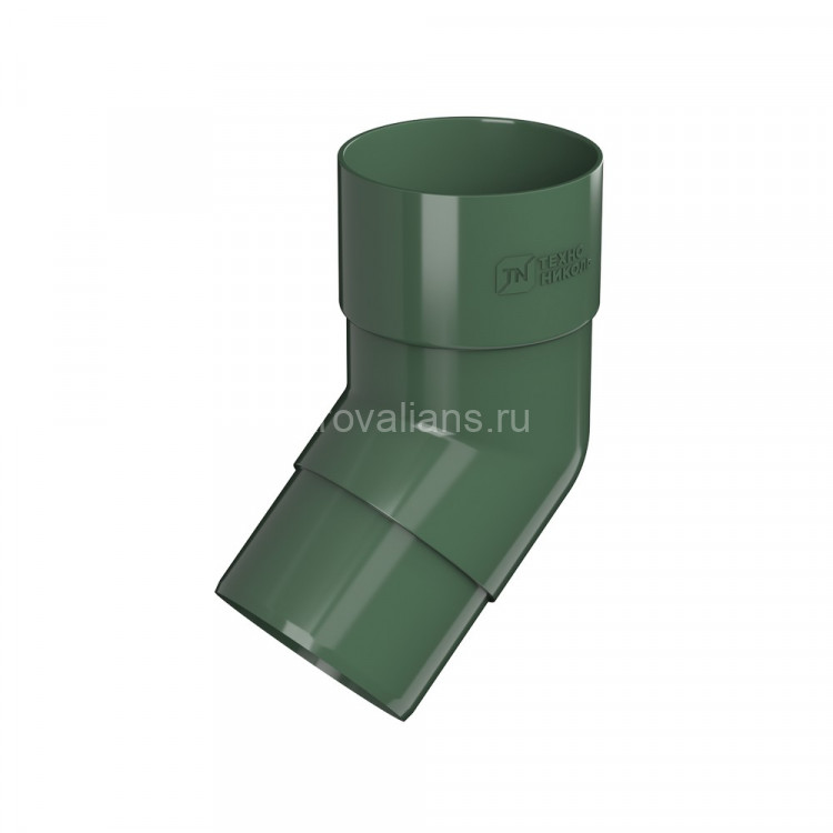 ТехноНИКОЛЬ 125/82 Колено трубы 108, зеленый