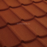 Композитная черепица Tilcor (Тилкор) Tudor (Терракота) /лист/