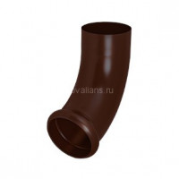 AS PU MATT 150/100 Отвод трубы декорированный RAL8017 Matt
