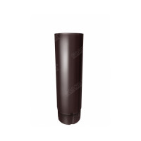 Optima 125/90 Труба круглая, 90мм 3м RAL 8017 шоколад