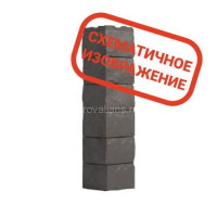 Угол Wandstein (Вандштейн) Скол (Светло-коричневый /1 шт/