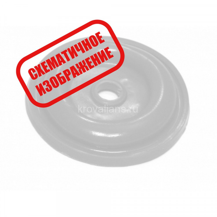 GL 90/125 Накладка декоративная кронштейна трубы на кирпич RAL 6005