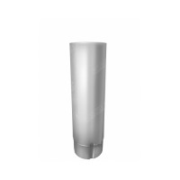 Optima 125/90 Труба круглая 3м RAL 9003
