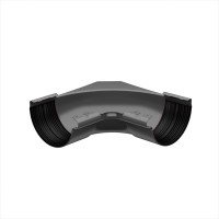 GALECO STAL 152 135/90 Угол внутренний регулированный 105-135 гр. Графит 7015 (2шт/уп)
