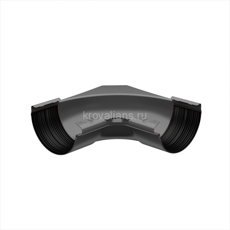 GALECO STAL 152 135/90 Угол внутренний регулированный 105-135 гр. Графит 7015 (2шт/уп)