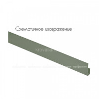 AS G-планка 2000мм ПЭ Rooftop Matt Zn180