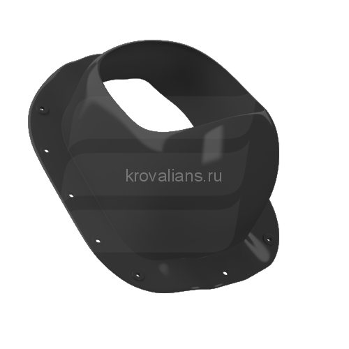 Eurovent VENTOS METAL G18 WARM 110mm (RAL9005) /1 шт/