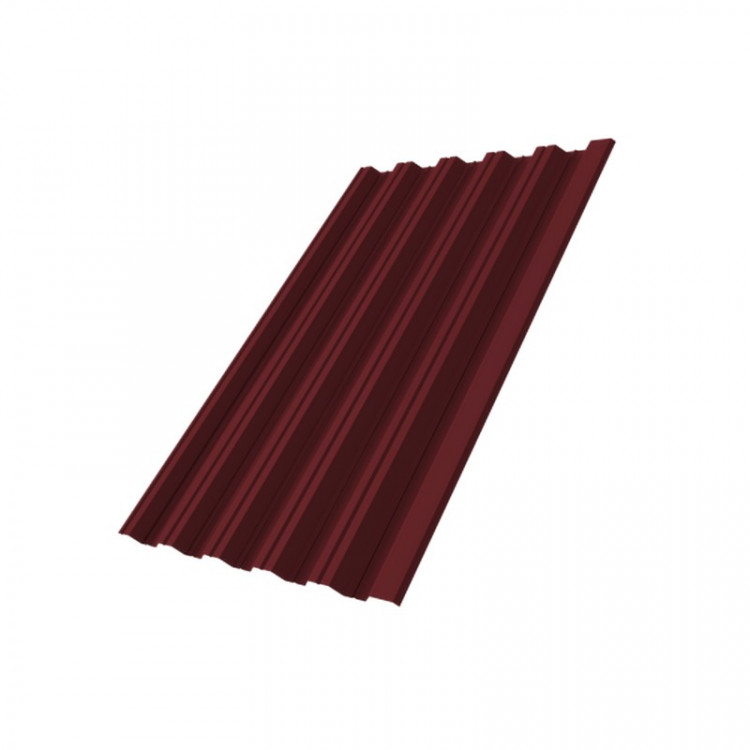 Профнастил HC35R 0,45 PE-Double RAL 3005 красное вино
