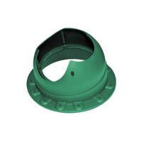 Проходной элемент Krovent (Кровент) Base-VT Seam 125/150 (Зеленый) /1 шт/