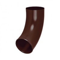 AS PU MATT 125/90 Отвод трубы RAL 8017 Matt