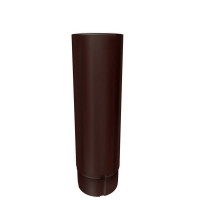 Optima 125/90 Труба круглая Optima Matt 90мм 3м RAL 8017