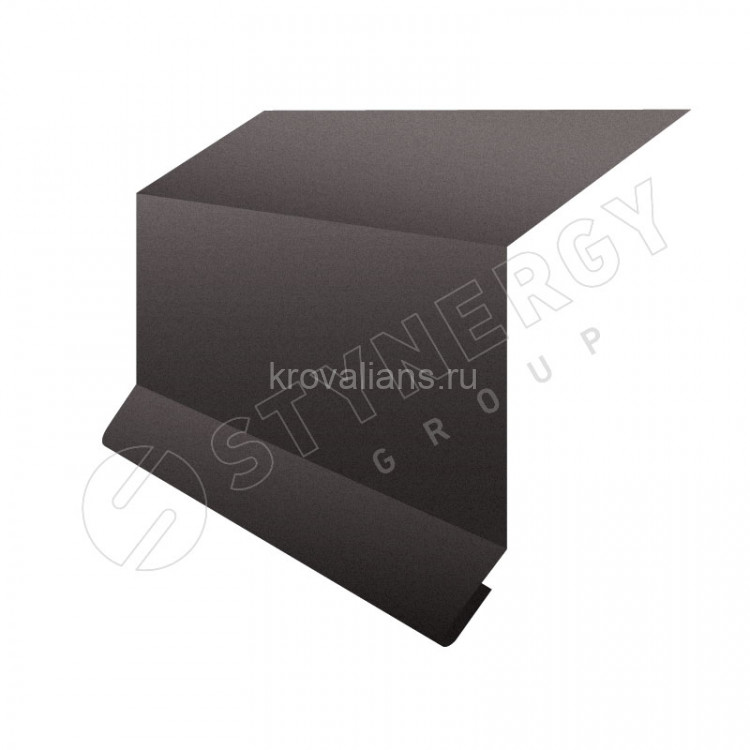 Планка примыкания в штробу 15х33х20х2000 Stynergy (Стинержи) (CORUNDUM50Matt-RR32-0.5) /1 шт/