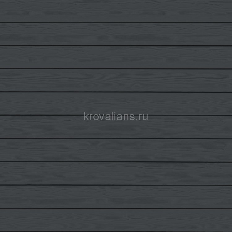 Фиброцементный сайдинг Cedral (Кедрал) Wood C19 Грозовой океан 3600х190х10 /1 шт/