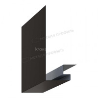 МеталлПрофиль Планка откоса сложная 3D 245х75х3000 (PURETAN-20-RR32-0.5)