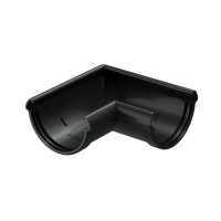Docke LUX 140/100 мм Угловой элемент  90 гр Карбон, 10шт/уп