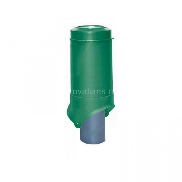 Выход канализации Krovent Pipe-VT 125/100 ИЗ зеленый