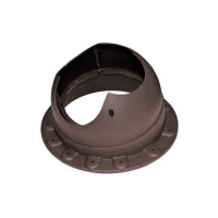 Проходной элемент Krovent Base-VT SEAM для ГОТОВОЙ кровли (D125/150) Коричневый