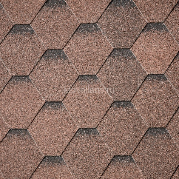 Гибкая черепица IKO ArmourShield (Dual Brown Ultra-27) /кв.м/