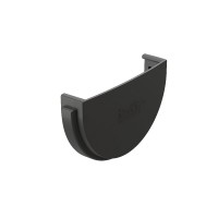 Docke STANDART Заглушка желоба Серый (RAL 7024) 99 шт./уп.