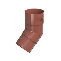 VERAT 125/82 Колено трубы 108, красный