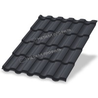 Металлочерепица МеталлПрофиль Монтекристо-S (Colorcoat Prisma-03-7024-0.5) /1 кв.м./