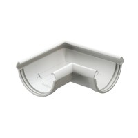 Docke LUX 140/100 мм Угловой элемент  90 гр Пломбир