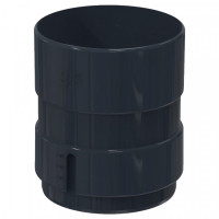 GLC PVC 152/100 Муфта трубы, RAL 7024 серый графит
