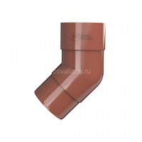 ТехноНИКОЛЬ 125/82 Колено трубы 135, красный