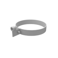 GL Standart 120/87 Хомут трубы ПВХ Grand Line белый (144 шт./уп.)