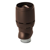 Vilpe FLOW XL- 250/300/500 вентиляционный вых.с колпаком Коричневый