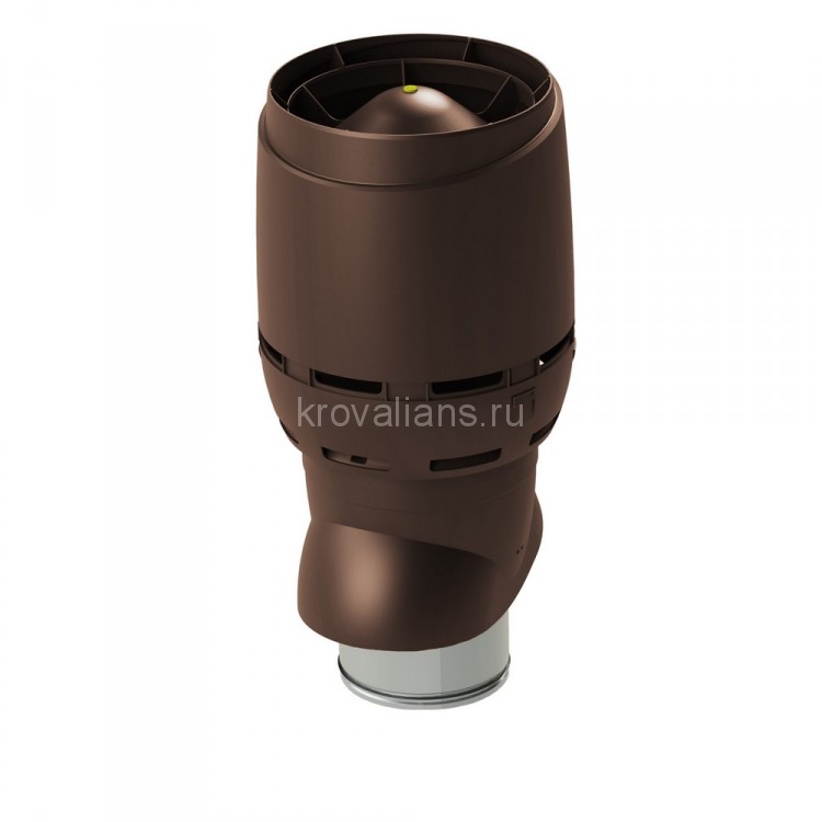 Vilpe FLOW XL- 250/300/500 вентиляционный вых.с колпаком Коричневый