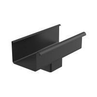 GALECO STAL2 125/80 Воронка Черный RAL 9005 ( RR33) 4шт/уп
