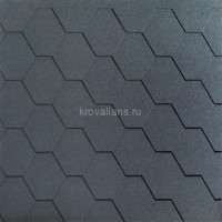 Гибкая черепица Katepal (Катепал) KL (Черный) /1 кв.м/