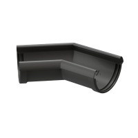 Docke LUX 140/100 мм Угловой элемент 135 гр Графит